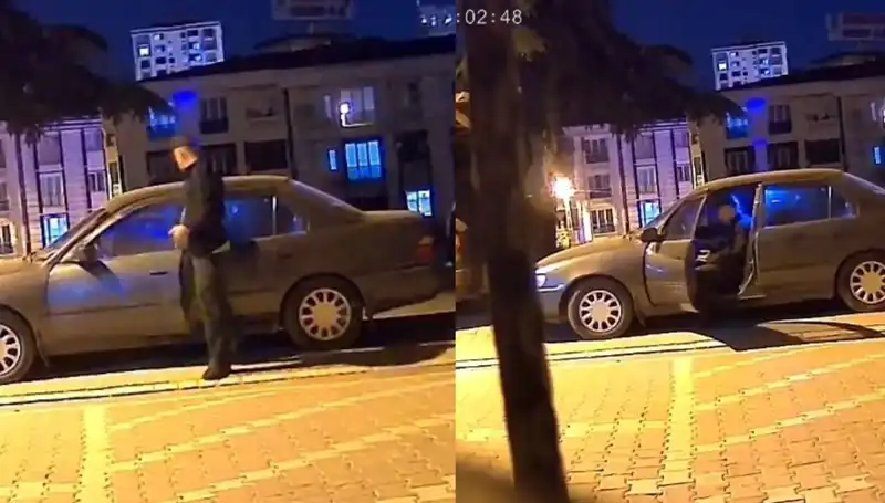 Park Halinde Bırakılan Otomobilin Hırsızlık Hikayesi: Sadece Dakikalar!