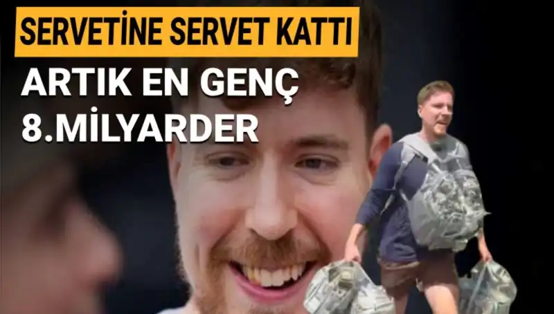 1 Milyar Dolar Servetle MrBeast: Genç Milyarderler Arasında Zirveye Tırmanışı