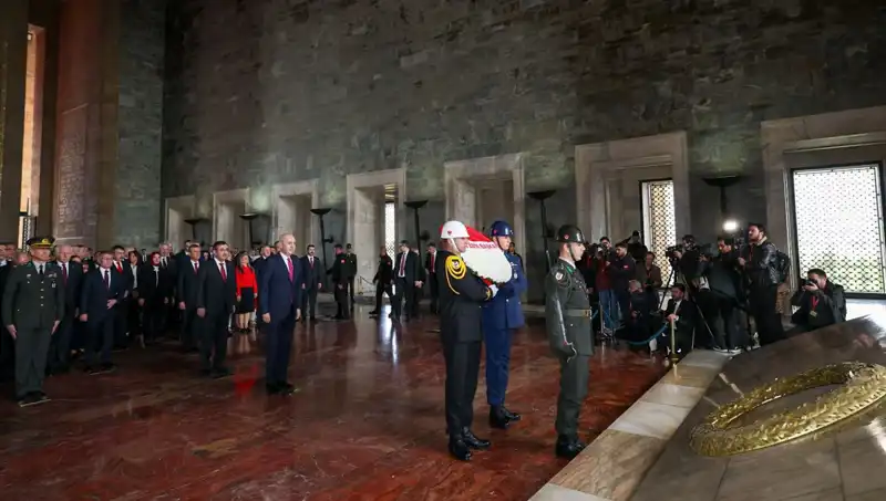 Anıtkabir’de Devlet Erkanının Bir Araya Gelişi: Tarihi Bir An
