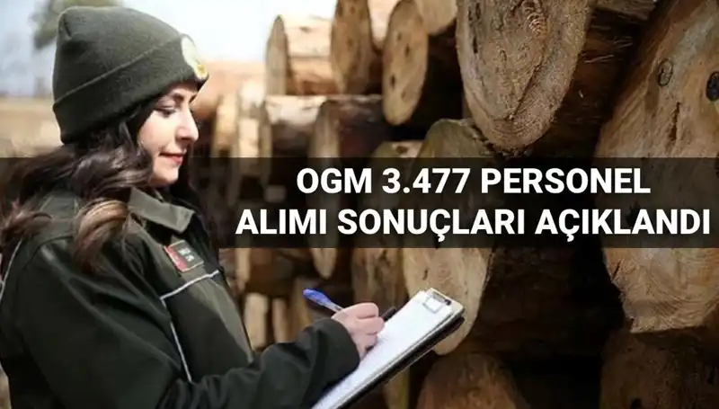 OGM 2025 Personel Alım Sonuçları Açıklandı: Şoför ve Temizlik Personeli Başvuruları