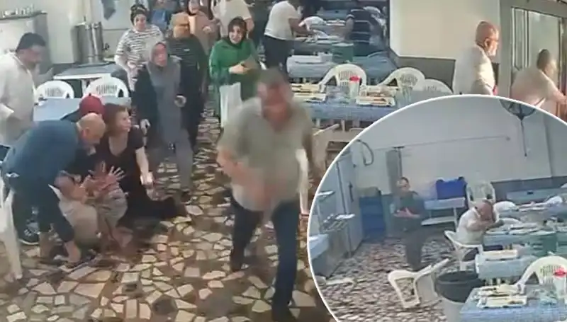 Deprem Anında Yemekhanede Yaşananlar: Kimi Feci Korktu, Kimi Yemeğini Bırakmadı