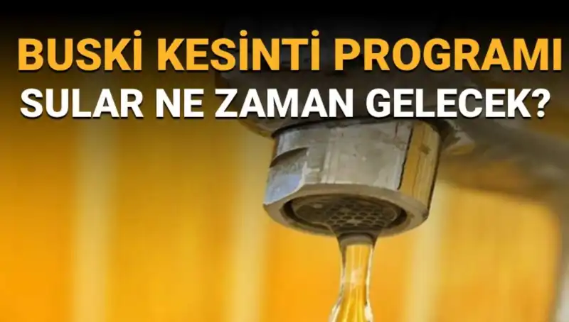 Bursa Nilüfer'de Su Kesintileri: Sular Ne Zaman Gelecek?