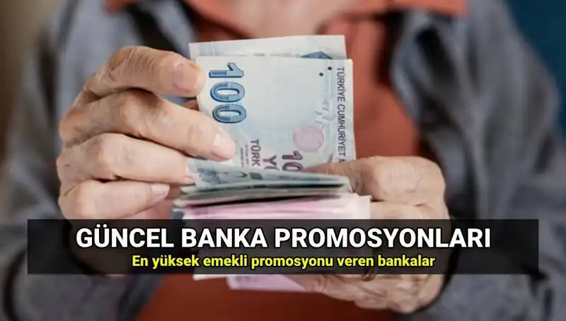 2025'te Emekli Promosyonları: En Yüksek ve En Düşük Tutarlar