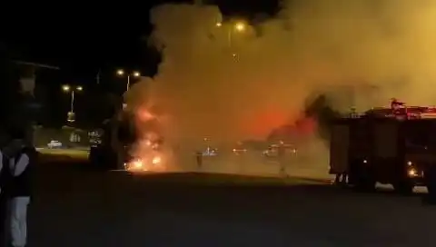 Zonguldak'ta TIR Yangını Seyir Halindeki Feci Olayı Gözler Önüne Serdi