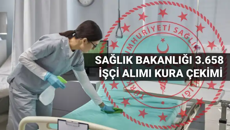 2025 Sağlık Bakanlığı İşçi Alımı Kura Tarihleri ve Detaylar Açıklandı!