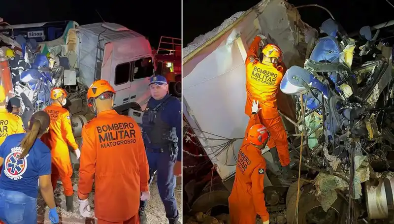 Brezilya'da Feci Otobüs Kazası: 11 Can Kaybı ve 45 Yaralı