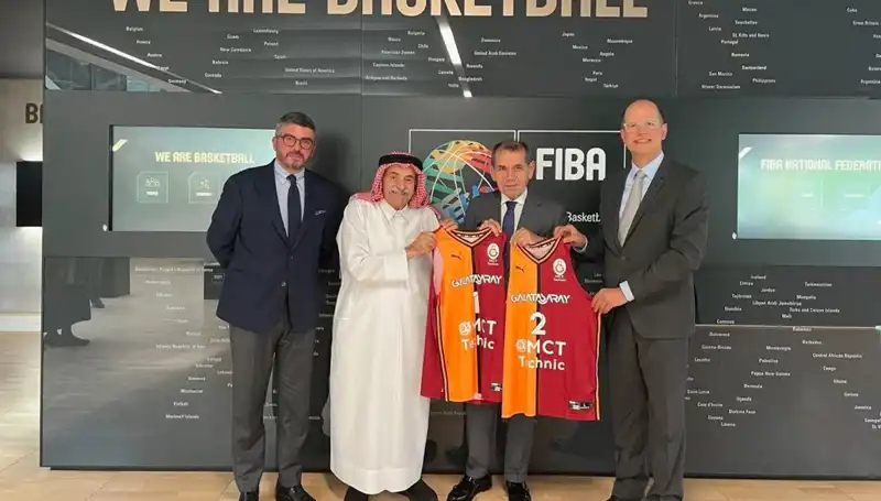 Galatasaray Basketbol Takımından FIBA'ya Önemli Ziyaret Gerçekleşti